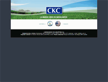 Tablet Screenshot of ckc.com.ar